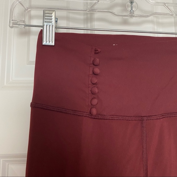 Sezane EPS Mauve Pink High Waisted Leggings Size XS - Picture 3 of 12
